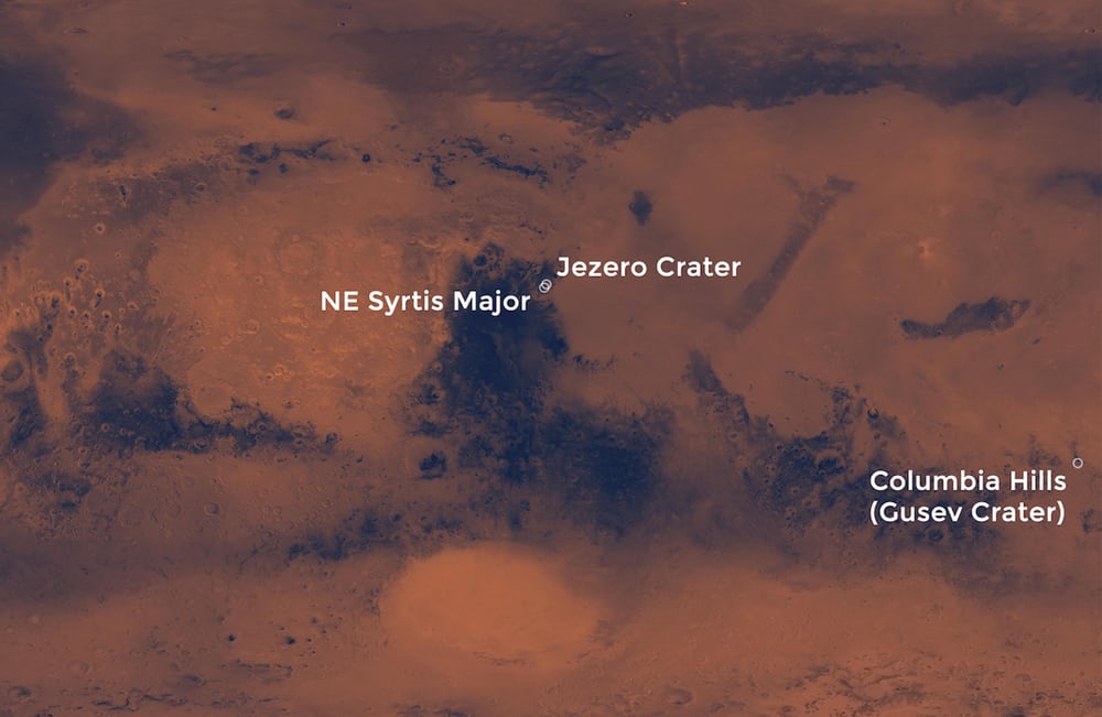 Марсохід Mars 2020 має всі шанси продовжити шлях марсохода-ветерана Spirit