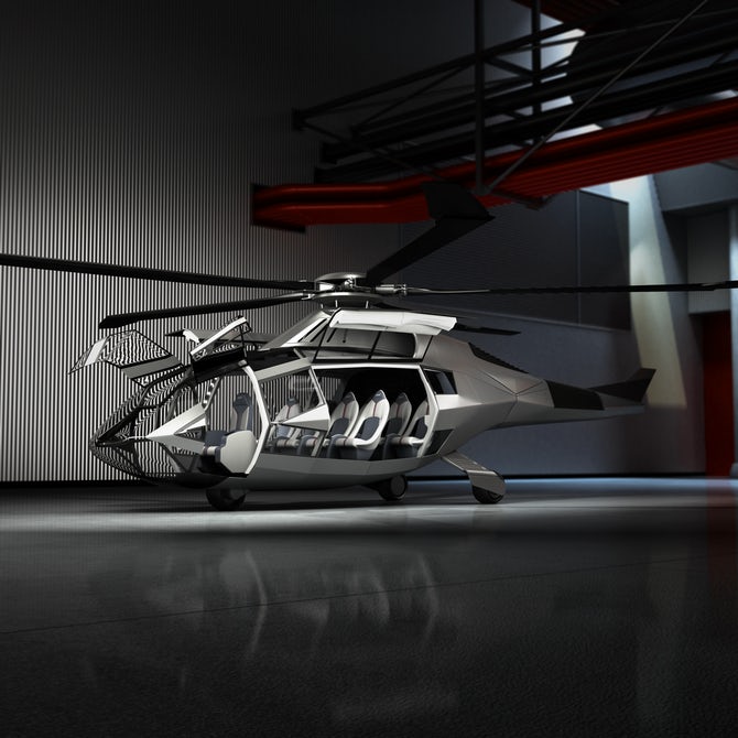 FCX-001 - концепт футуристичного вертольота від компанії Bell Helicopter