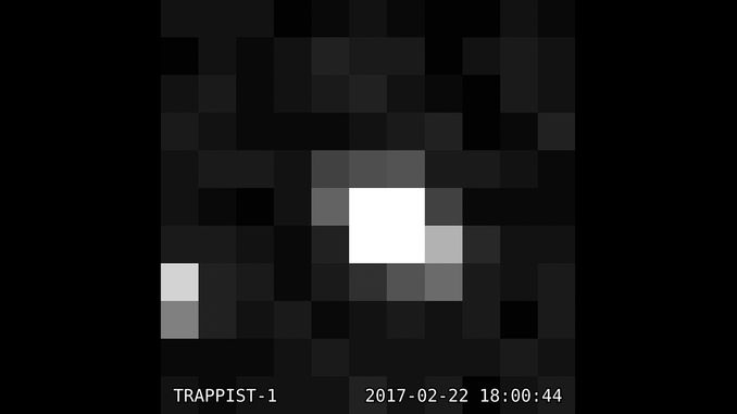 НАСА публікує результати перших прямих спостережень за системою TRAPPIST-1