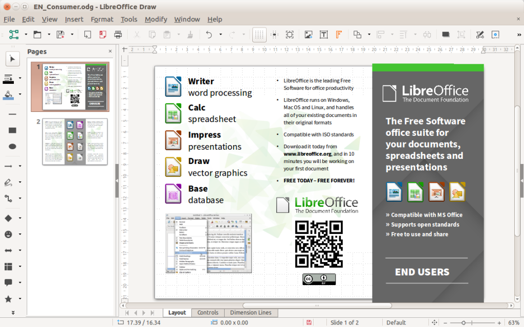 Альтернатива Microsoft Office - LibreOffice 
